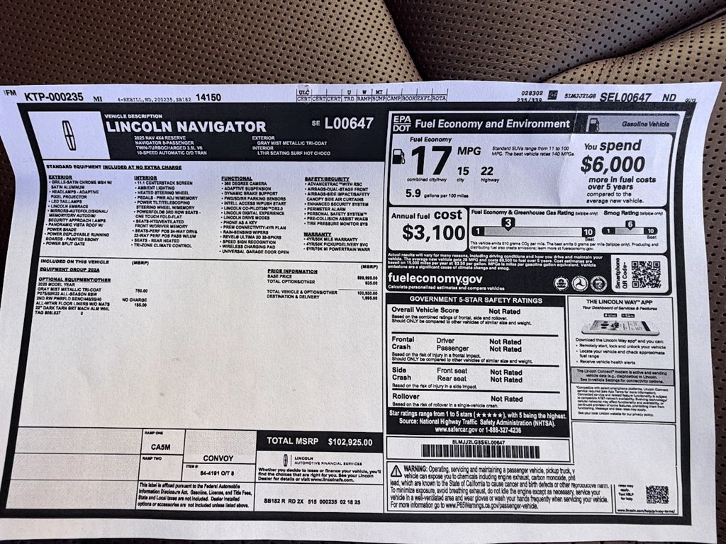 2025 Lincoln Navigator Reserve - Photo 24